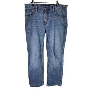 Old Navy Loose Straight Jeans 34x32 Men’s Dark Wash Pre-Owned [#3285]